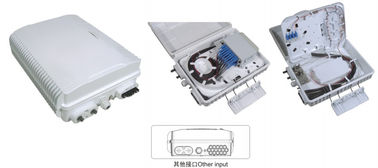 Китай Коробка распределения ГФС-16К стекловолокна, 1:16 ПЛК/2кс1: 8ПЛК, 340С250С110мм, стена/поляк-установило, ИП65, поддерживает ункут поставщик