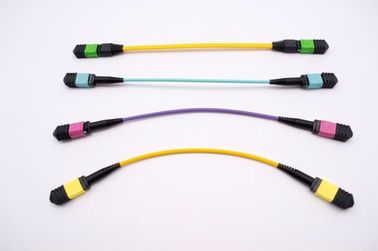 Китай Гибкий провод оптического волокна МПО/МТП/кабель/прыгун поставщик