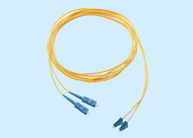 Китай Ск соединителей оптического волокна гибкого провода/дуплекс одиночного режима 1-100 мт Лк 3 Мм поставщик