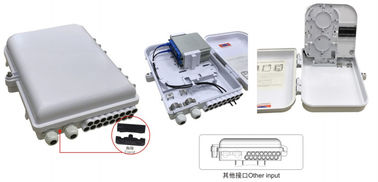 Китай Сплиттер коробки распределения 1кс16 стекловолокна или 2ПКС 1С8ПЛК или 16коре переходник, 300С222С73мм, стен-установленный, ИП65 поставщик