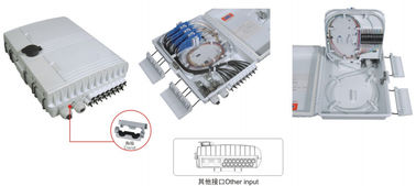 Китай пластиковая коробка распределения ГФС-16Г волокна, 16адаптор/1: 16/2кс1: 8 ПЛК, 293С219С84мм, стена/поляк-установленный, ИП65, поддерживать ункут поставщик